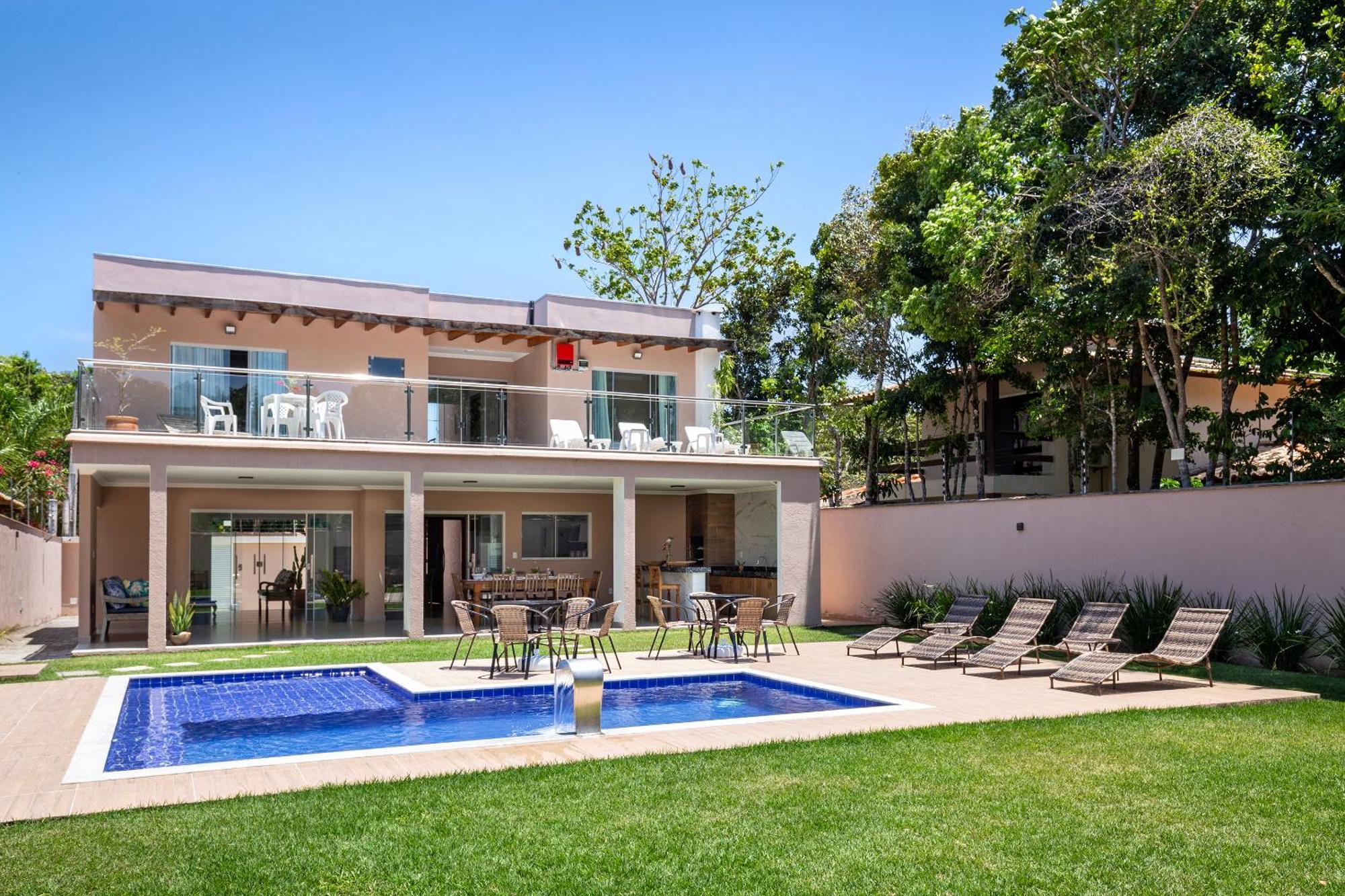 Kalug - Casa Espacosa Com 4 Quartos, Piscina Privativa, Area Gourmet, Garagem E Maquina De Lavar *