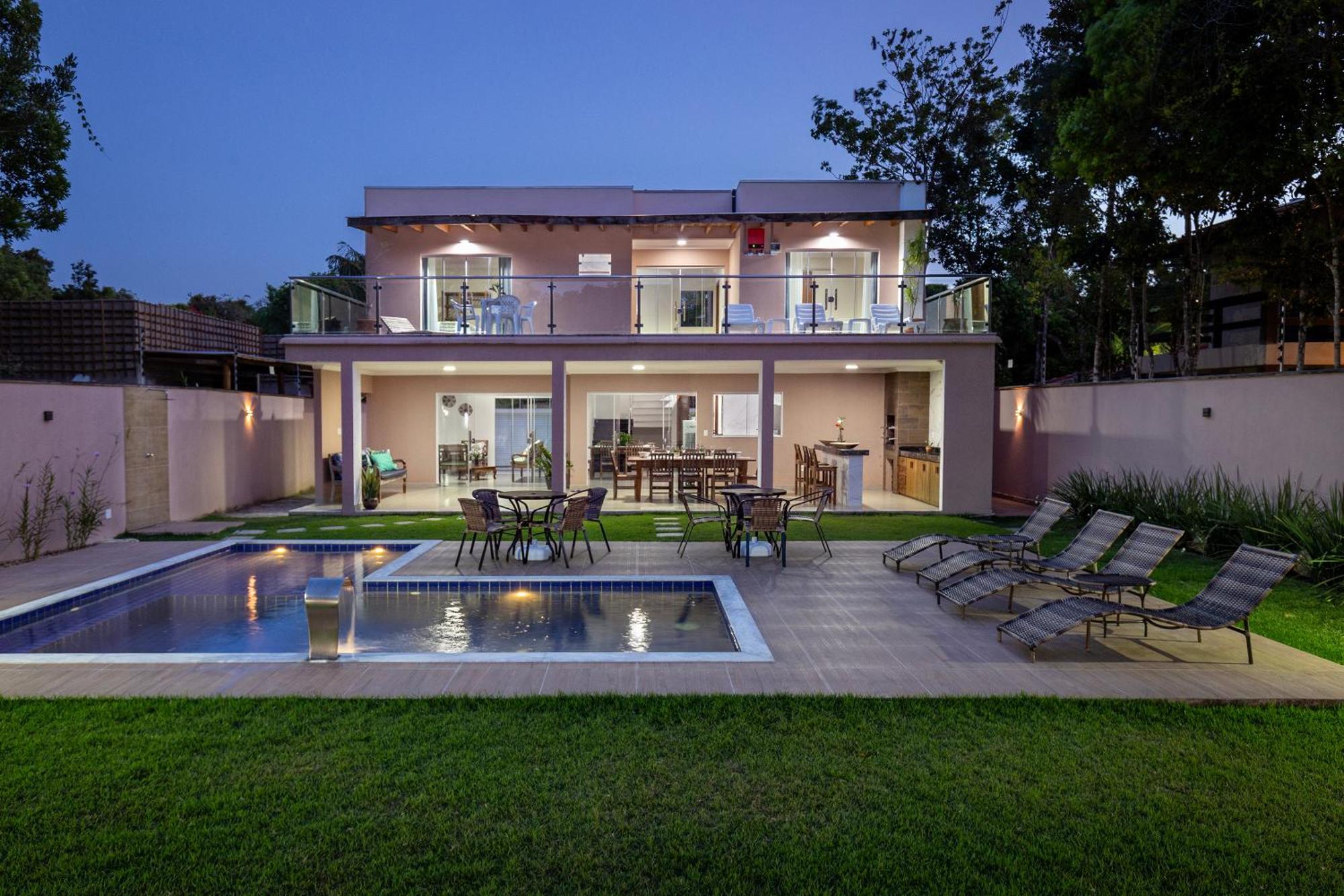 Holiday home Kalug - Casa Espacosa Com 4 Quartos, Piscina Privativa, Area Gourmet, Garagem E Maquina De Lavar