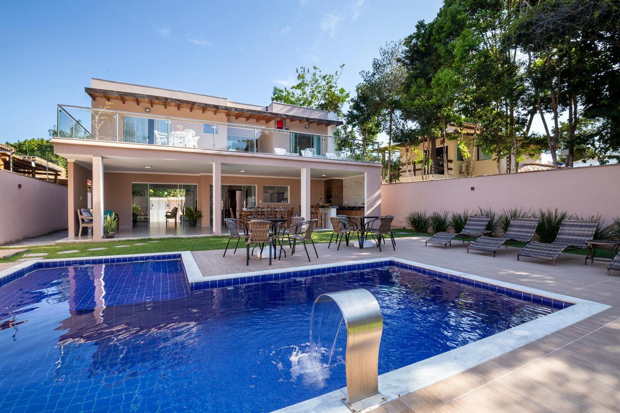 Kalug - Casa Espacosa Com 4 Quartos, Piscina Privativa, Area Gourmet, Garagem E Maquina De Lavar * Porto Seguro